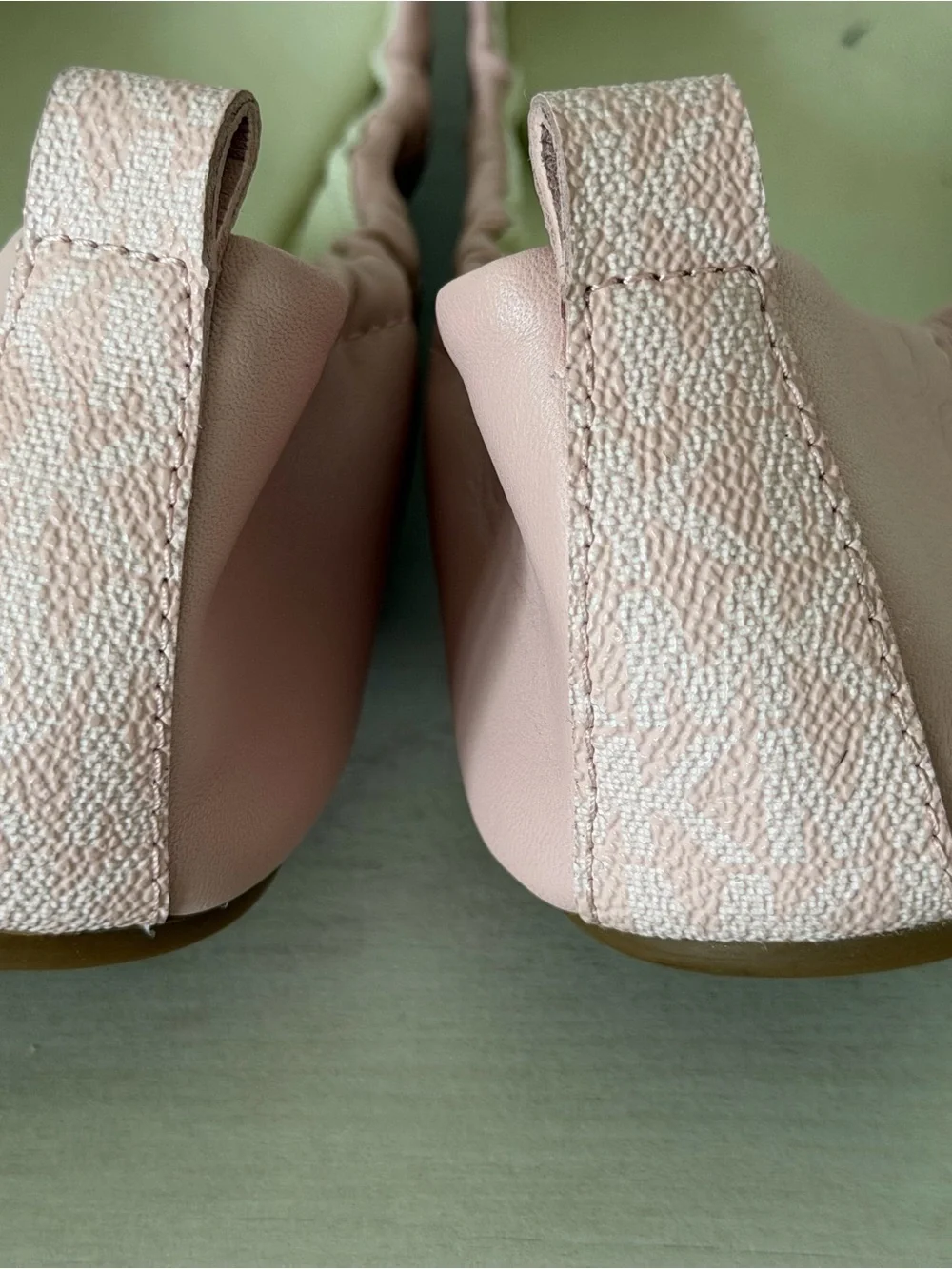 Michael Kors Juliet Ballet Flats Women’s Size 10M Blush Pink Lightweight NEW
